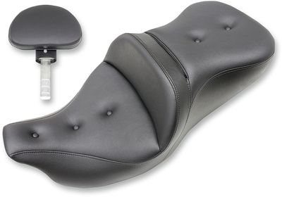 Sadel Saddlemen Reach RoadSofa Sofa Saddlegel förlängd vinyl svart 808-07B-183BR