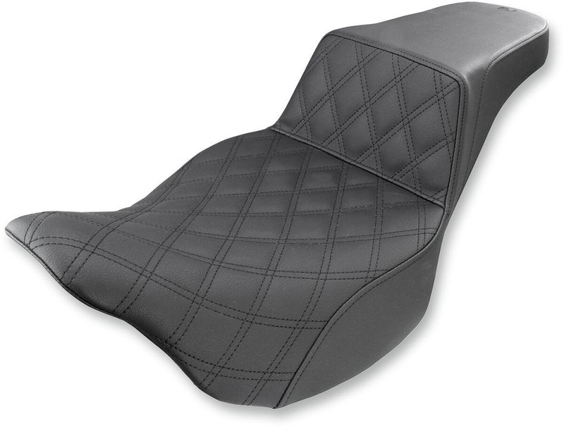 Sadel Saddlemen Step-Up Saddlegel vinyl svart Touring 07-24, Trike 14-19 808-07B-172