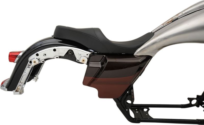 Touringsadel Drag Specialties Yaffe Razorback Touring 08-24, Trike 14-19