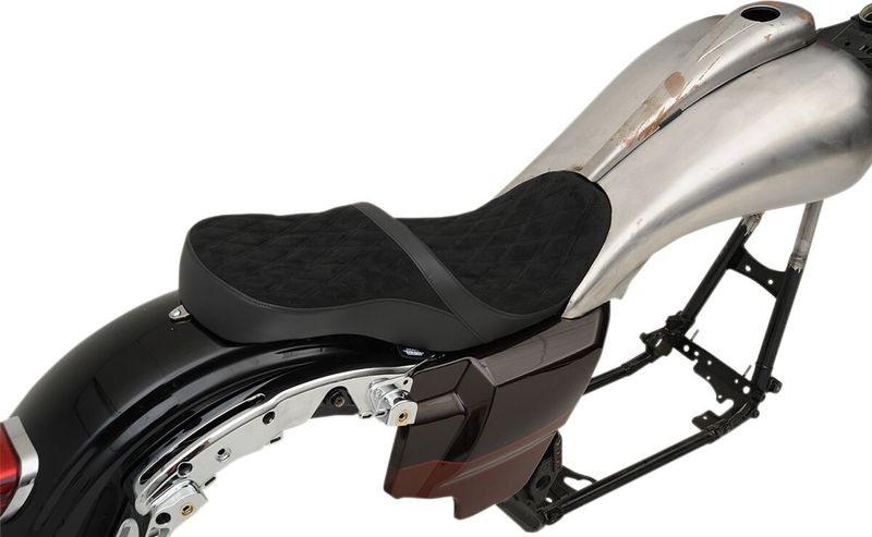 Touringsadel Drag Specialties Yaffe Razorback Touring 10-24, Trike 14-19