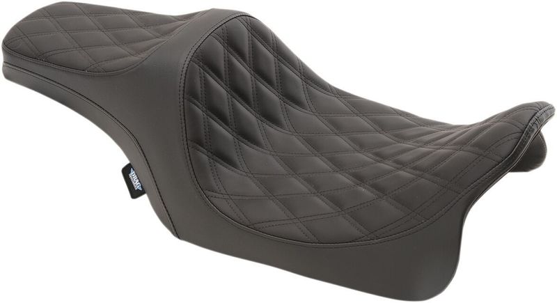 Sadel Drag Specialties Predator III dubbel diamond Touring 08-24 svart