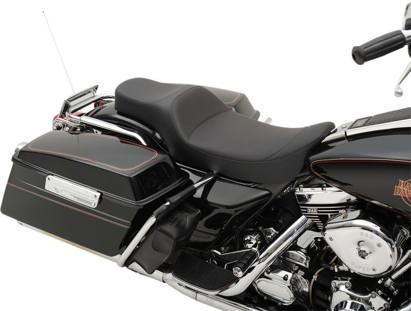 Sadel Drag Specialties Reach 2 Predator förlängd Touring 97-07
