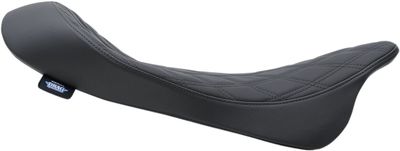 Solosadel Drag Specialties EZ-ON Low-Profile dubbel diamond H-D 08-24 svart