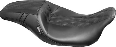 Sadel Le Pera Outcast GT GT2 svart Touring 08-24, Trike 14-21