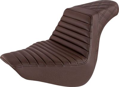 Sadel Saddlemen Step Up LS brun Softail FLFB/FXBR 18-upp