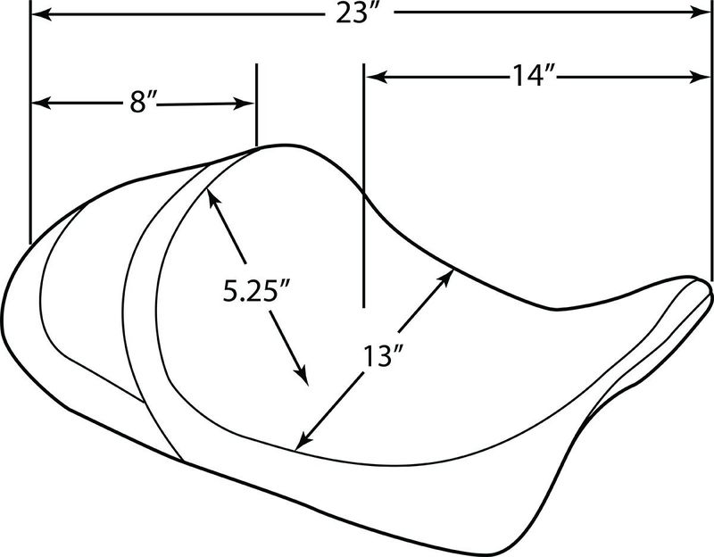 Solosadel Drag Specialties EZ-ON Profile Touring 08-24 0801-1250
