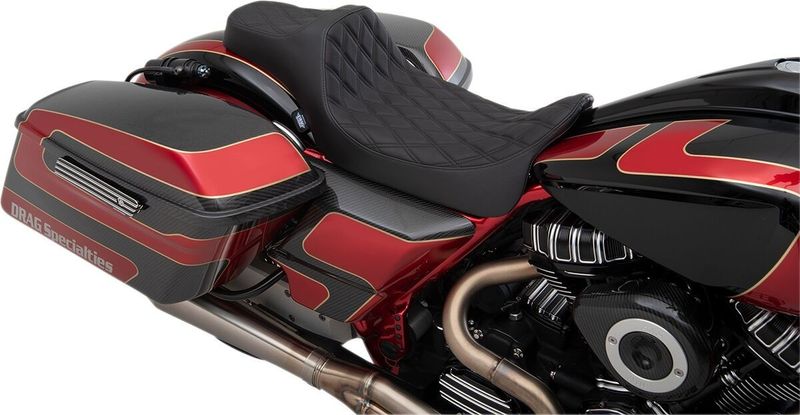 Sadel Drag Specialties Reach Predator III Prediii förlängd svart