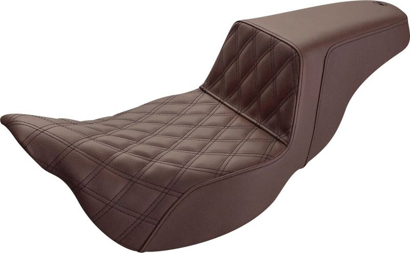 Sadlar Saddlemen Reach Step-Up Lattice förlängd brun Touring 08-24 808-07B-172BREX