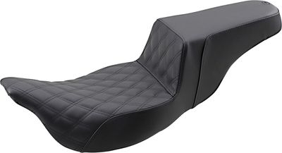 Sadlar Saddlemen Reach Step-Up Lattice Stitched förlängd Touring 08-24 808-07B-172E