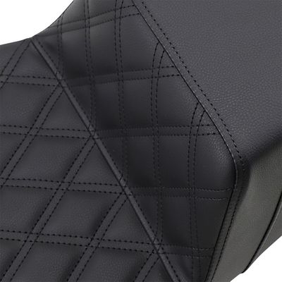 Sadlar Saddlemen Reach Step-Up Lattice Stitched förlängd Touring 08-24 808-07B-172E