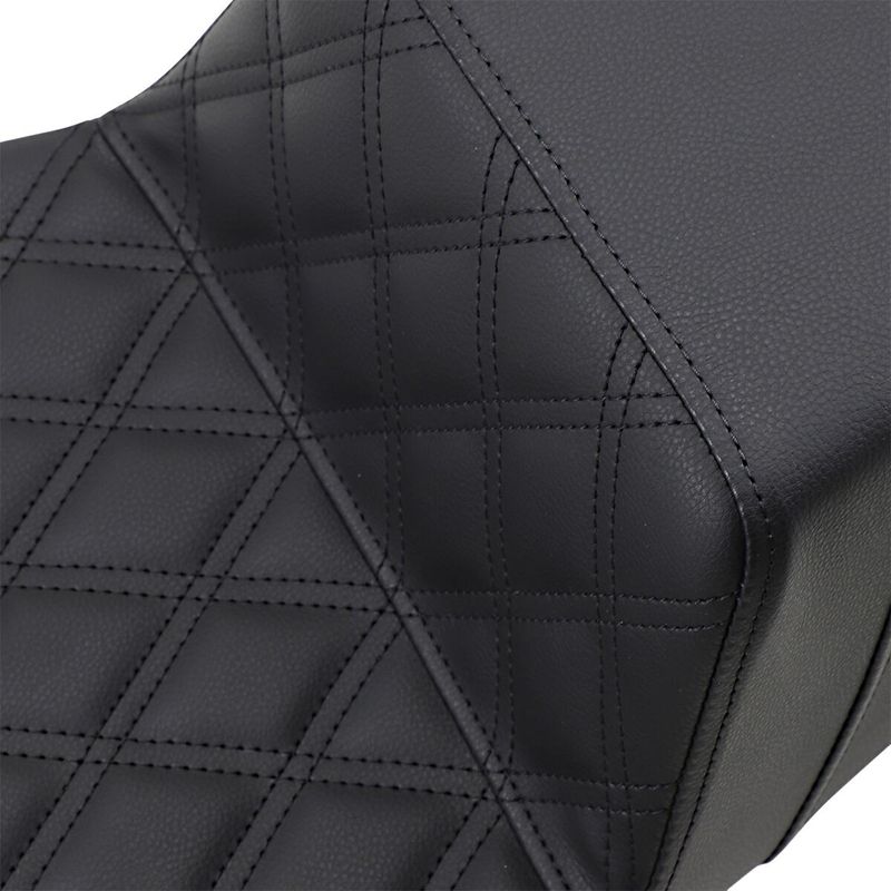 Sadlar Saddlemen Reach Step-Up Lattice Stitched förlängd Touring 08-24 808-07B-172E