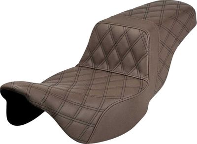Sadlar Saddlemen Reach Step-Up Lattice förlängd brun Touring 08-24 808-07B-175BREX