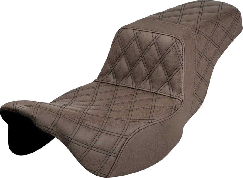 Sadlar Saddlemen Reach Step-Up Lattice förlängd brun Touring 08-24 808-07B-175BREX