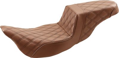 Sadlar Saddlemen Reach Step-Up Lattice förlängd brun Touring 08-24 808-07B-175BREX