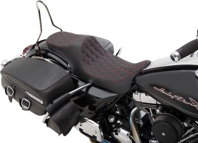 Sadel Drag Specialties Predator III 2 Ddiared Touring 08-24, Trike 14-21