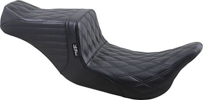 Sadel Le Pera TailWhip 2 dubbel diamond svart Touring 08-25