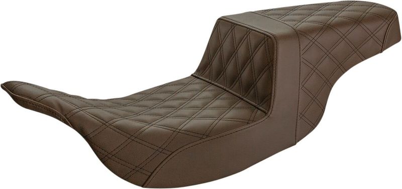 Sadel Saddlemen Step-Up Lattice Stitched Touring 97-07 brun