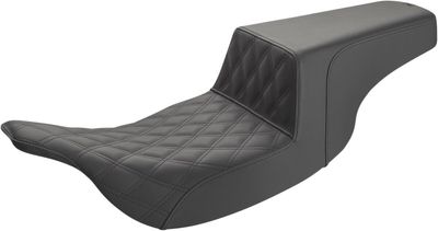 Sadel Saddlemen Step-Up Lattice Stitched förare Touring 97-07