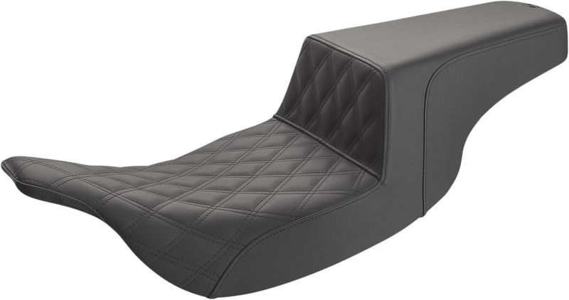 Sadel Saddlemen Step-Up Lattice Stitched förare Touring 97-07
