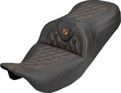 Sadel Saddlemen Roadsofa kolfiber orange Touring 08-upp 808-07B-20603