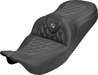 Sadel Saddlemen Roadsofa kolfiber silver Touring 08-upp 808-07B-20605