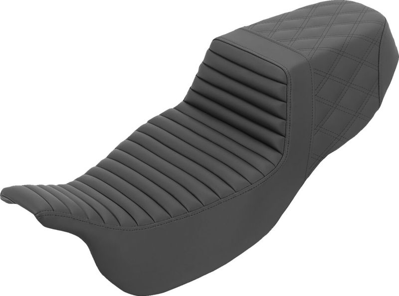 Sadel Saddlemen Step-Up Reach Front Lattice förlängd Trike 17-19 815-07E-176