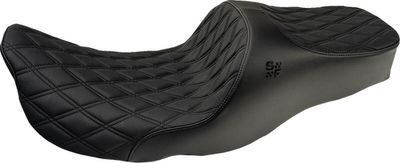Sadel Slyfox Chariot dubbel diamond Touring 97-07 svart