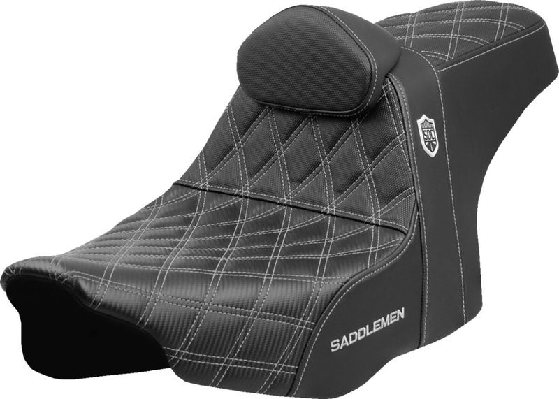 Sadel handtag Saddlemen SDC silver Touring 23-upp SC82307DB5