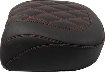 Passagerarsadel Mustang Tripper Dark Cherry bred passagerare Touring 23-upp