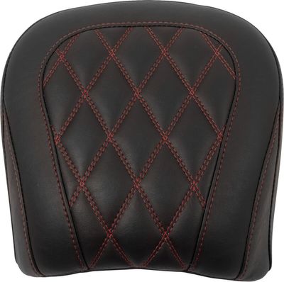 Passagerarsadel Mustang Tripper Dark Cherry bred passagerare Touring 23-upp