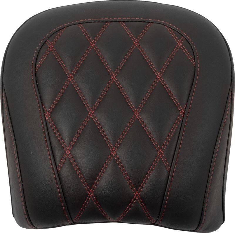 Passagerarsadel Mustang Tripper Dark Cherry bred passagerare Touring 23-upp