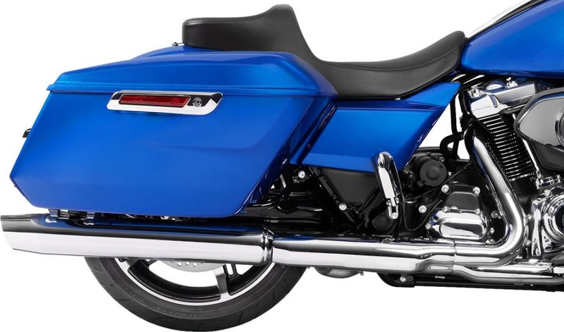 Sadel Drag Specialties Reach Predator III förlängd slät Touring 23-upp