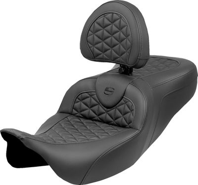 Sadel Saddlemen Reach RoadSofa Tri Gripper förlängd Touring 08-upp 808-07B-211B0