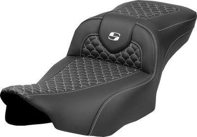 Sadel Saddlemen Dragon RoadSofa Ext vit Touring 23-upp 823-07-20906