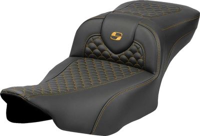 Sadel Saddlemen Dragon RoadSofa Ext guld Touring 23-upp 823-07-20907