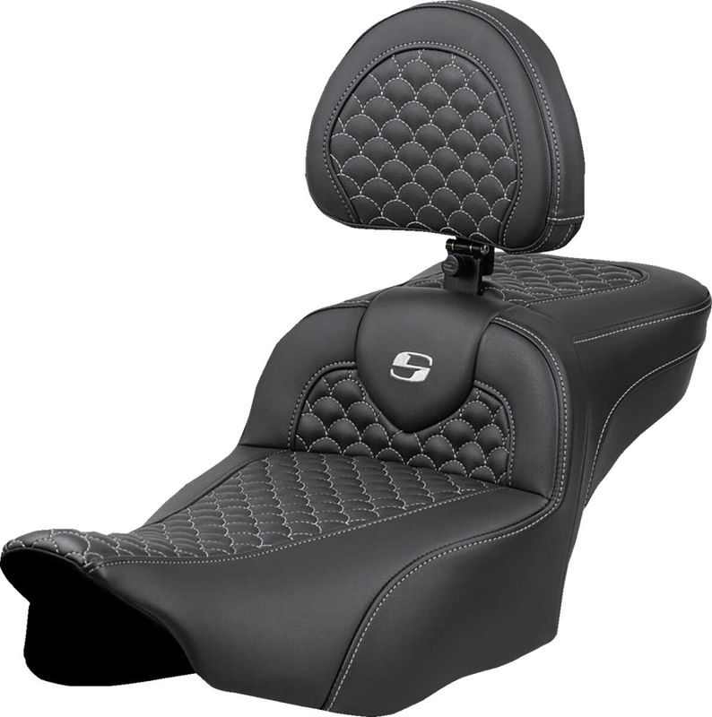 Sadel Saddlemen Dragon RoadSofa Ext silver Touring 23-upp 823-07-209B5