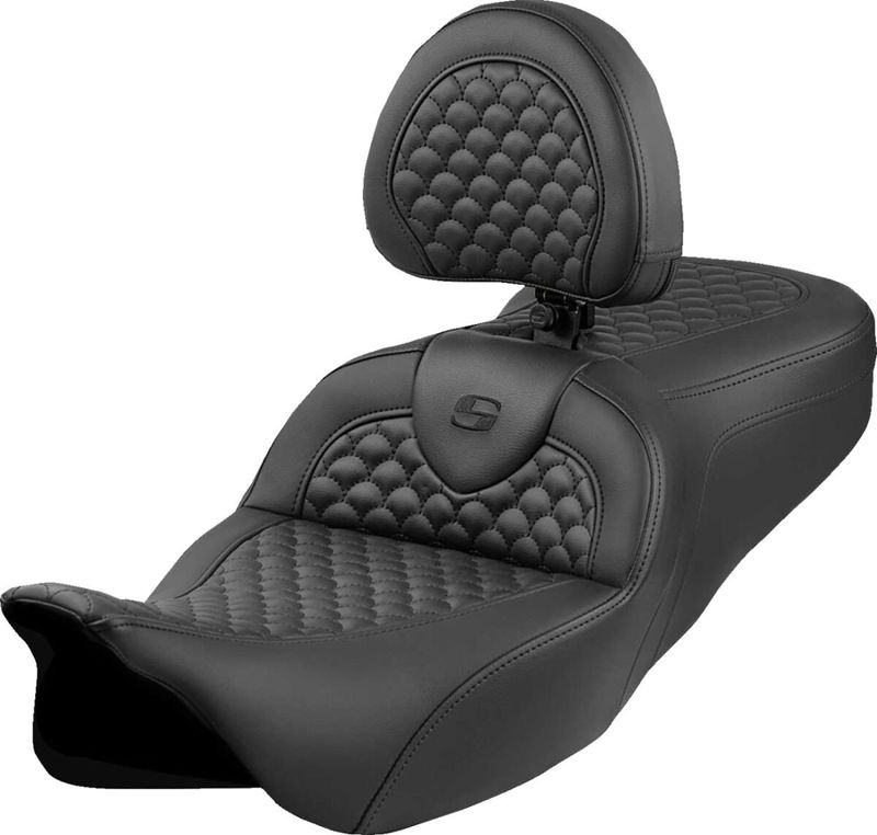 Sadel Saddlemen Dragon RoadSofa Sofa svart Touring 08-upp 808-07B-208B0