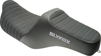 Sadel Slyfox Noon vinyl Touring 08-24, Trike 14-19 silver
