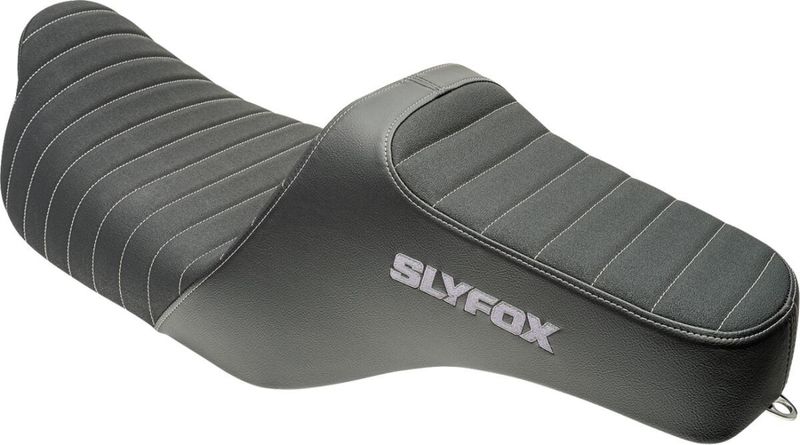 Sadel Slyfox Noon vinyl Touring 08-24, Trike 14-19 silver