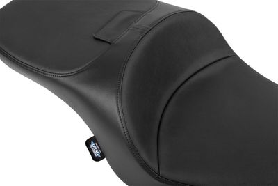 Touringsadel Drag Specialties Freedom slät svart vinyl Touring 23-upp