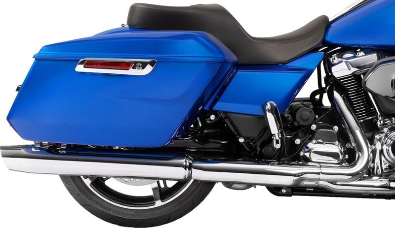 Touringsadel Drag Specialties Freedom Leathertouring svart Touring 23-upp