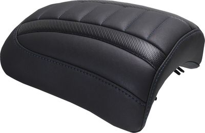 Passagerarsadel Mustang Padded blå Touring 23-upp 88611SB