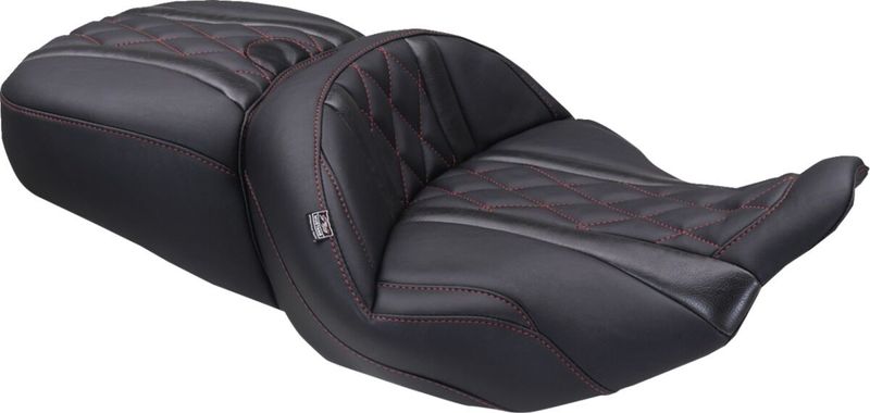 Touringsadel Mustang Dark Cherry Touring 23-upp