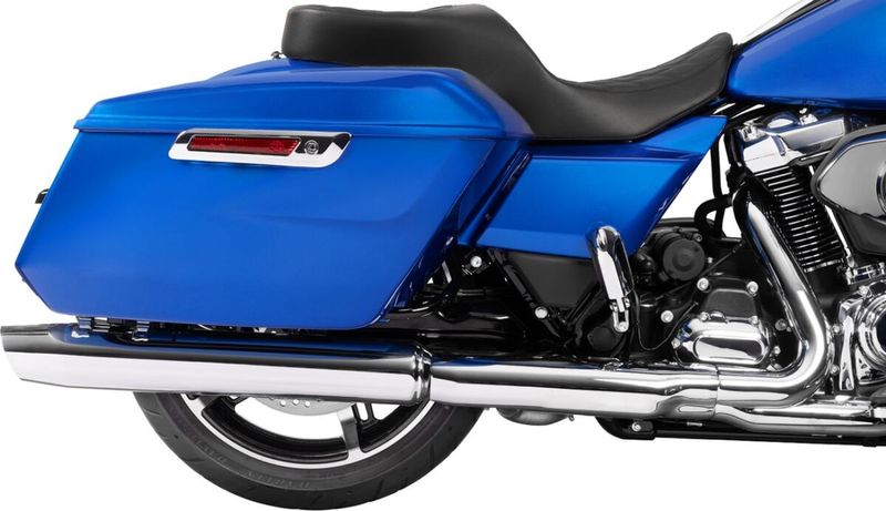 Touringsadel Drag Specialties Freedom Pos Forward svart vinyl Touring 23-upp