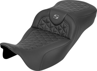 Sadel Saddlemen RoadSofa Tri Gripper Sofa förlängd Touring 08-upp grå