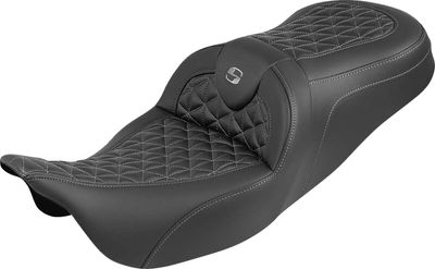 Sadel Saddlemen RoadSofa Tri Gripper Sofa Standard grå Touring 08-upp 808-07B-21002
