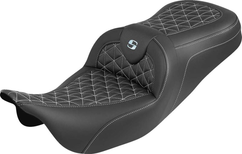 Sadel Saddlemen RoadSofa Tri Gripper Sofa Standard silver Touring 08-upp 808-07B-21005