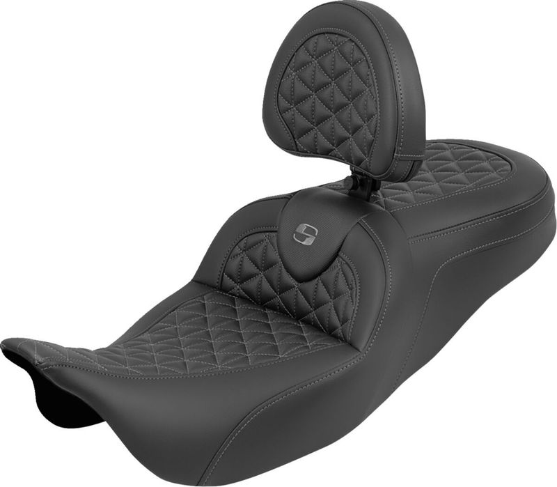 Sadel Saddlemen RoadSofa Tri Gripper Sofa Standard grå Touring 08-upp 808-07B-210B2