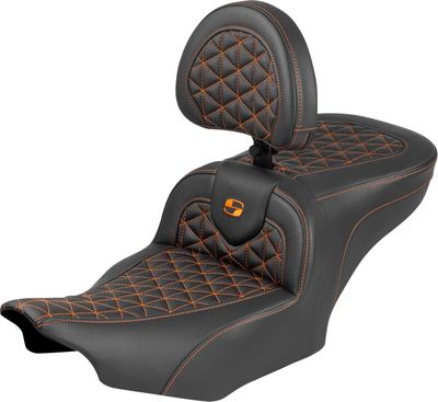 Sadel Saddlemen Roadsofa Reach orange Touring 23-upp 823-07-210B3