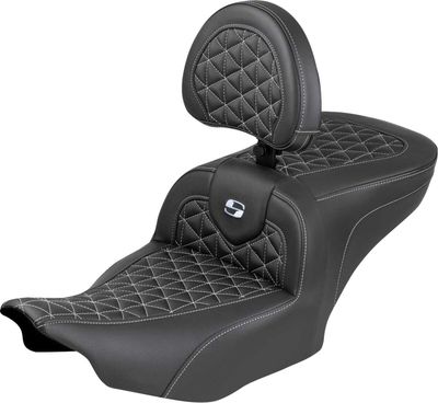 Sadel Saddlemen Roadsofa Reach silver Touring 23-upp 823-07-210B5
